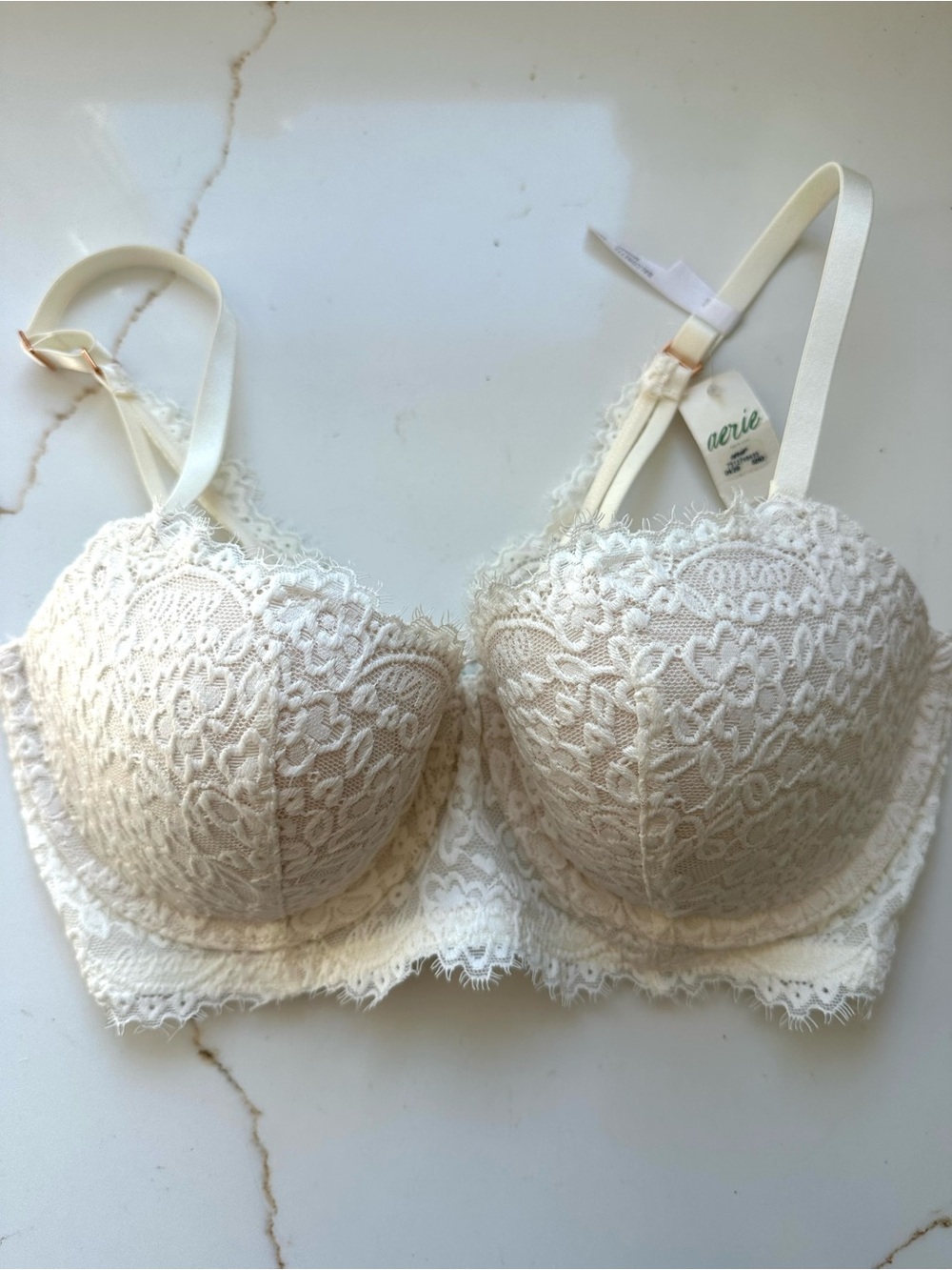 American Eagle aerie Lace Underwire Bra 36C NWT
